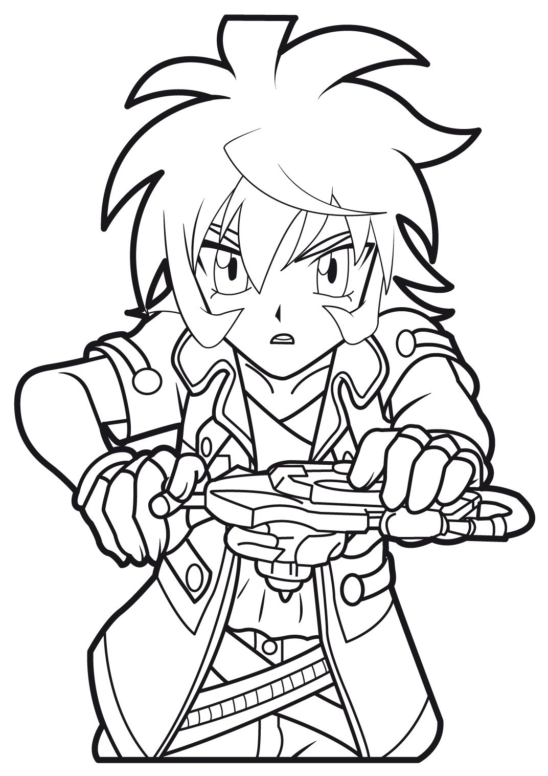 Printable Beyblade Coloring Page For Kids Beyblade Coloring Pages