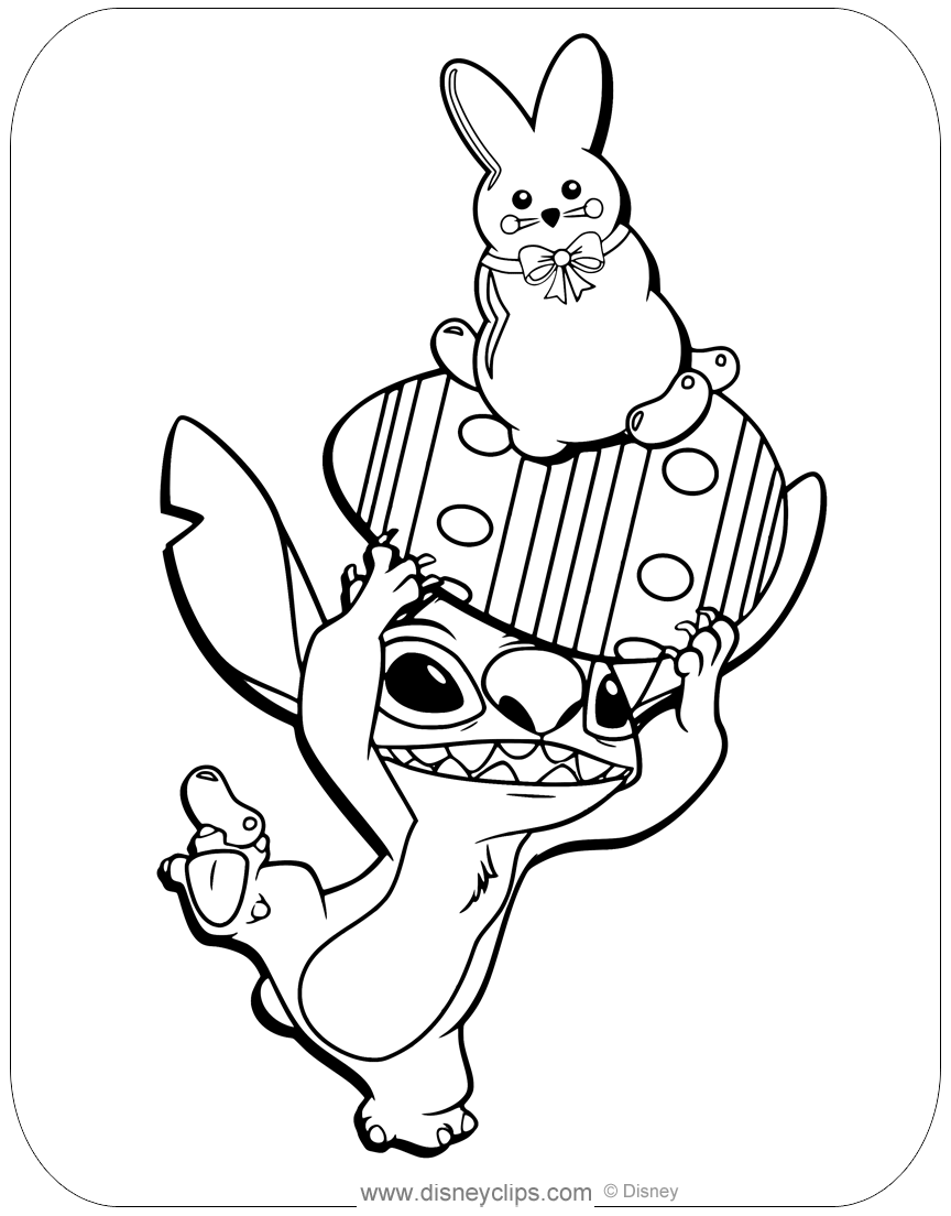 Printable Disney Easter Coloring Pages 5 Disneyclips