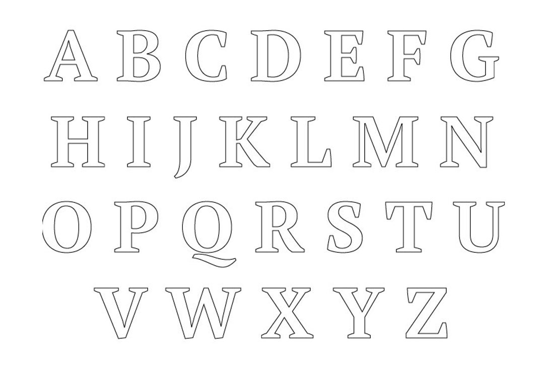 alphabet letters printable pdf