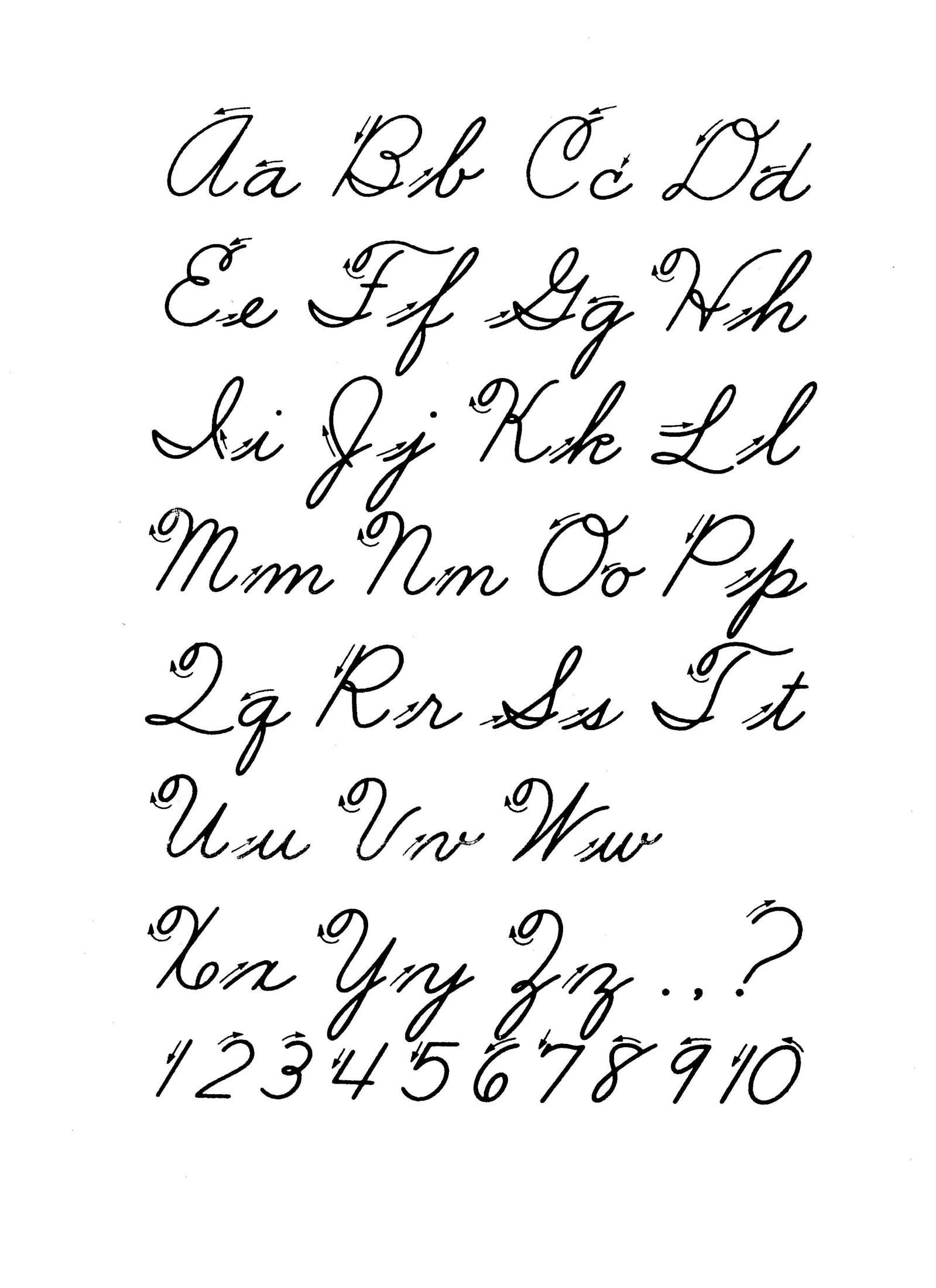 Printable Old English Alphabet Letters Worksheets Library