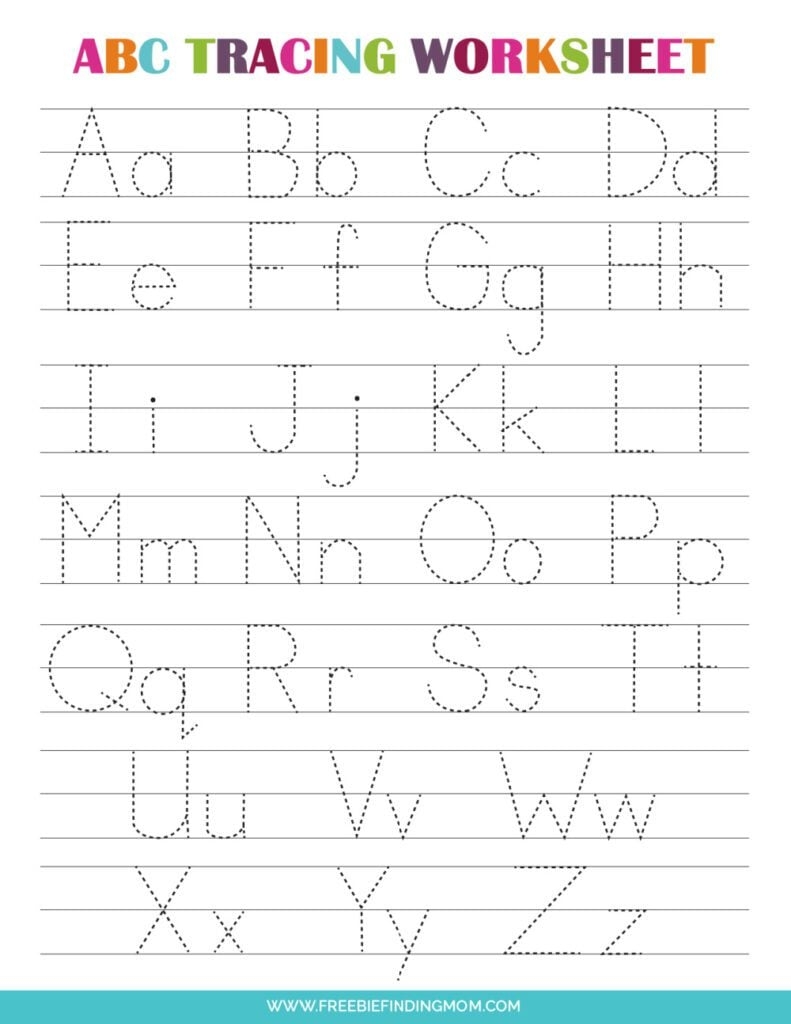 uppercase and lowercase alphabet printables