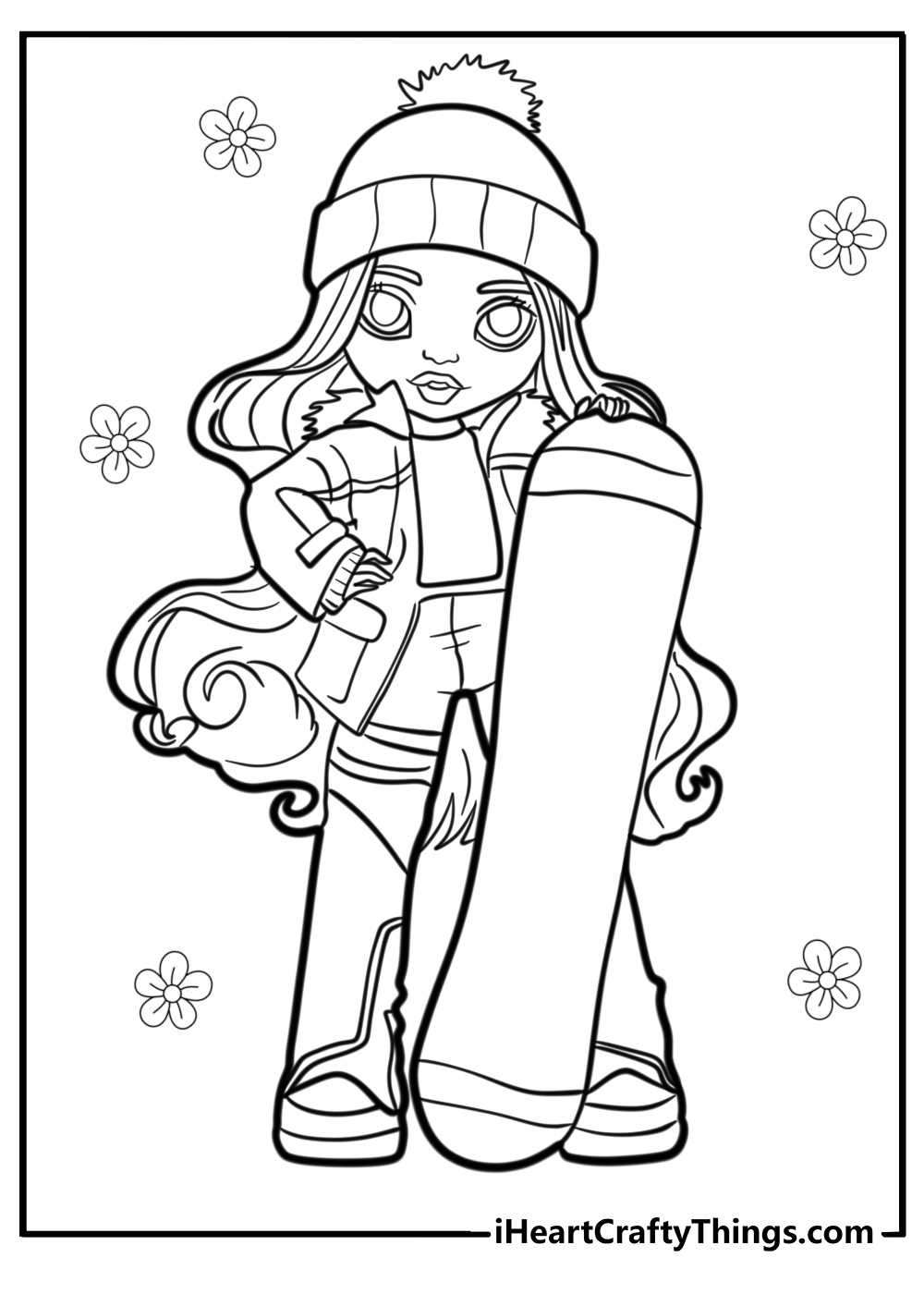 rainbow high characters coloring pages