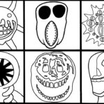 Roblox Doors Coloring Pages How To Color All Monsters Robin Hustin X TobiMorrow Light It Up NSC YouTube
