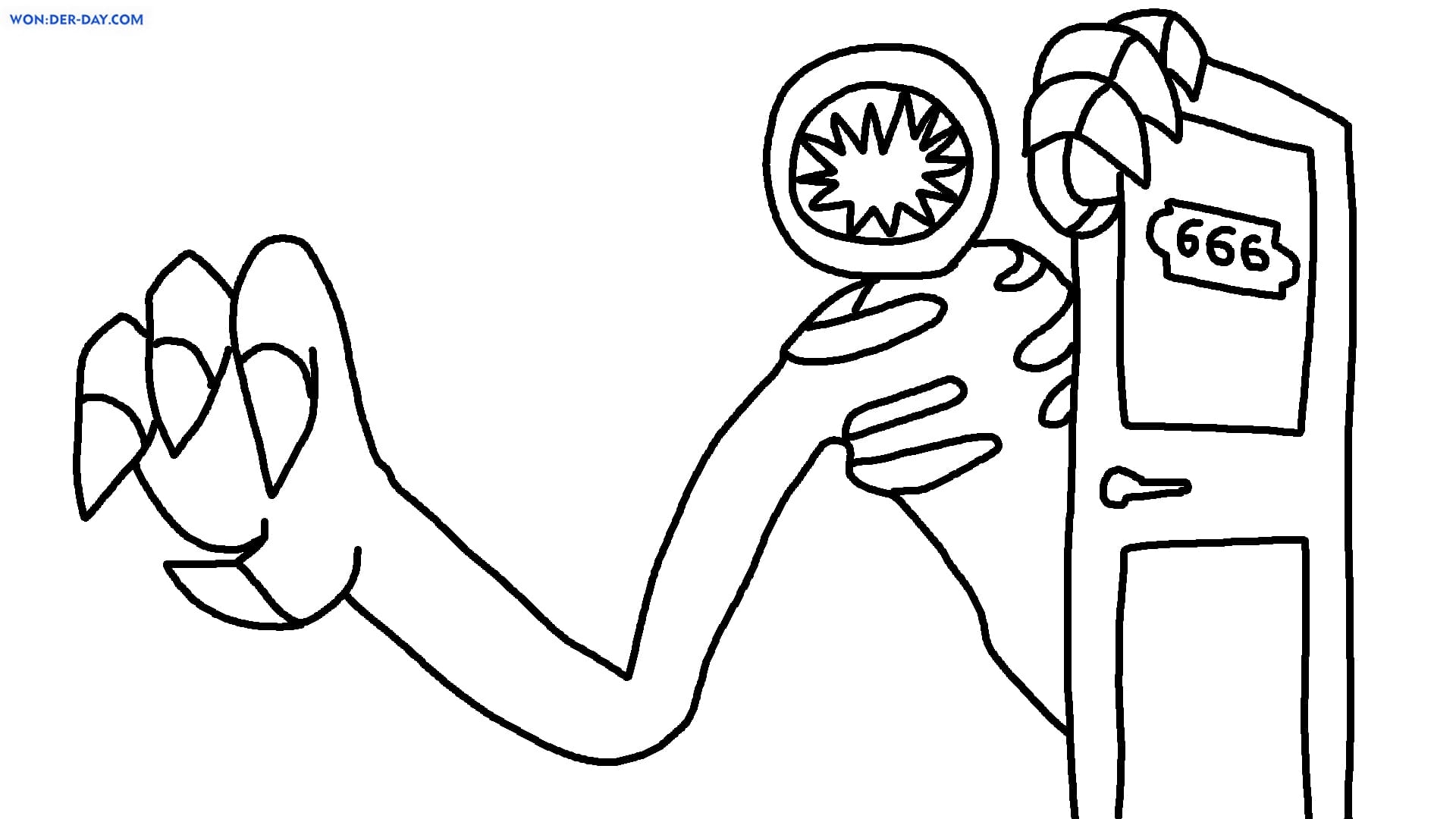 roblox doors characters coloring pages