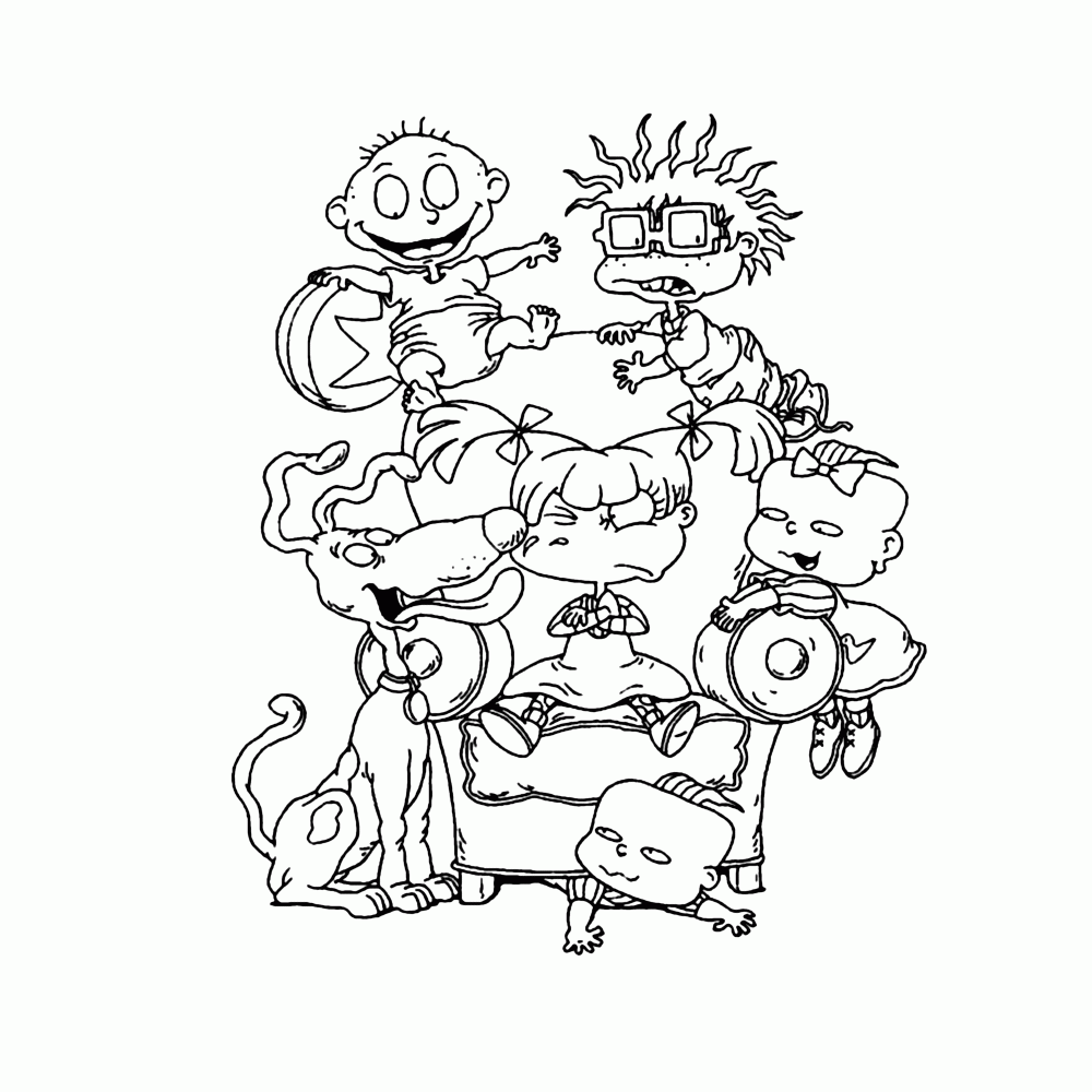  Rugrats Coloring Pages Books 100 FREE And Printable 