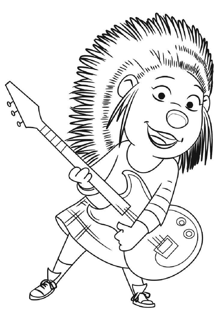 Sing Coloring Pages For Free