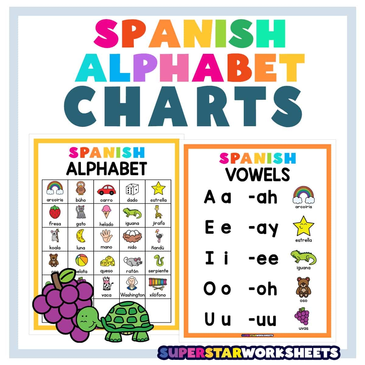 printable alphabet in spanish