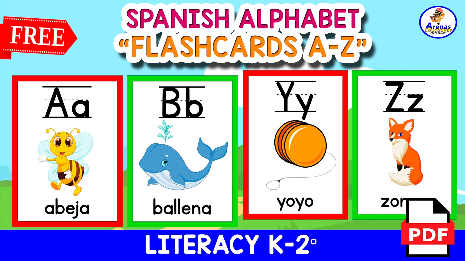 spanish alphabet printable