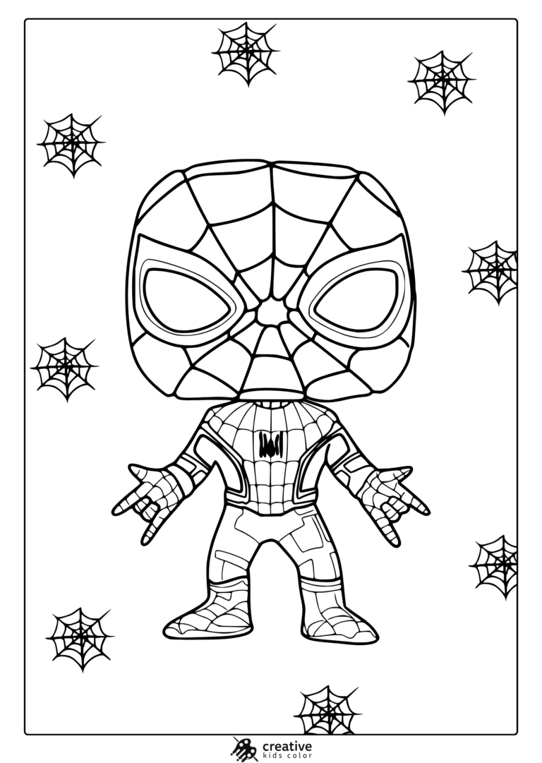 Spider Man Coloring Pages 30 Free Printable PDF