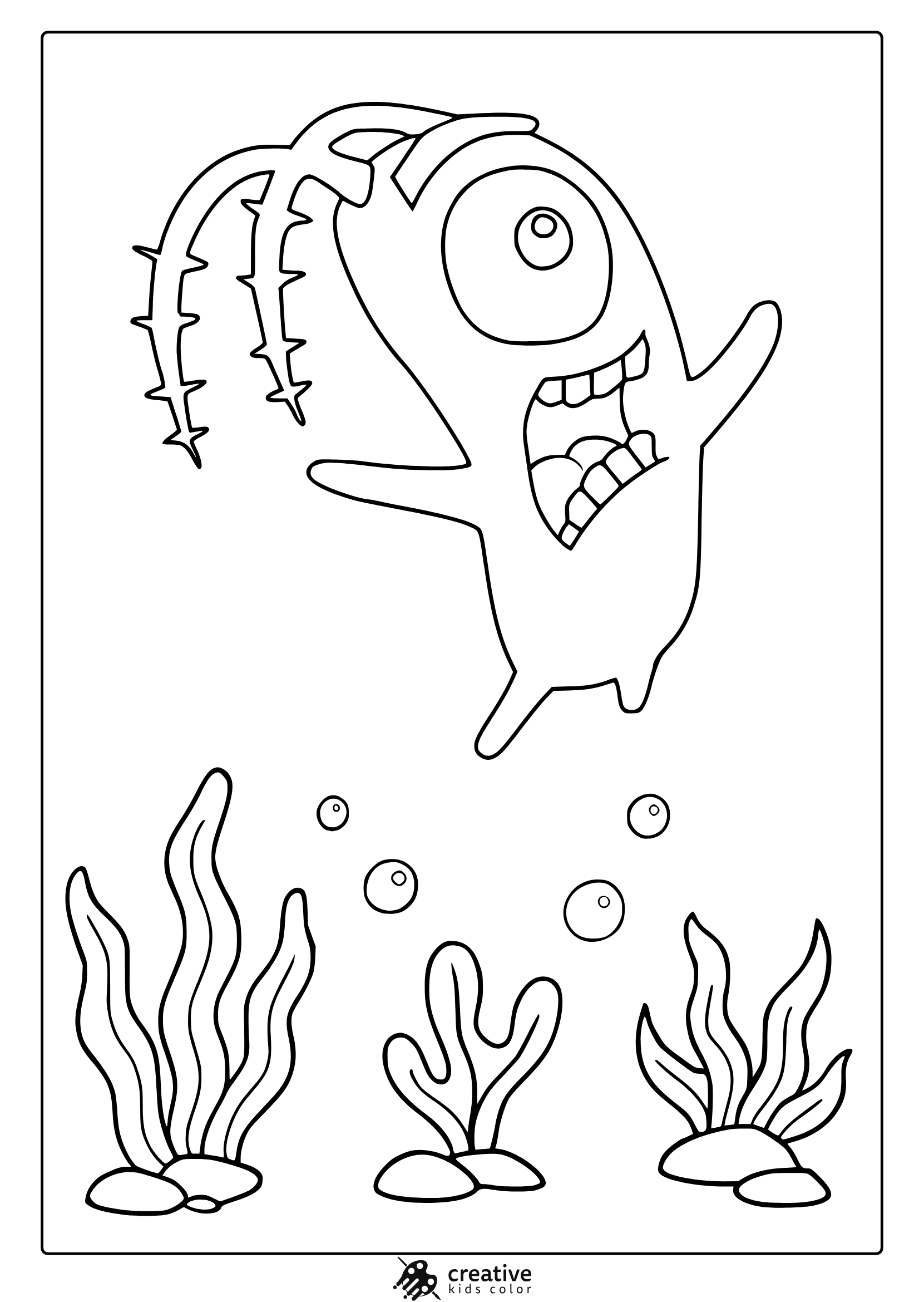 spongebob squarepants characters coloring pages