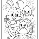 Spring Animals Coloring Pages 7 Free Printable PDF Pages Cute Animals Coloring Pages