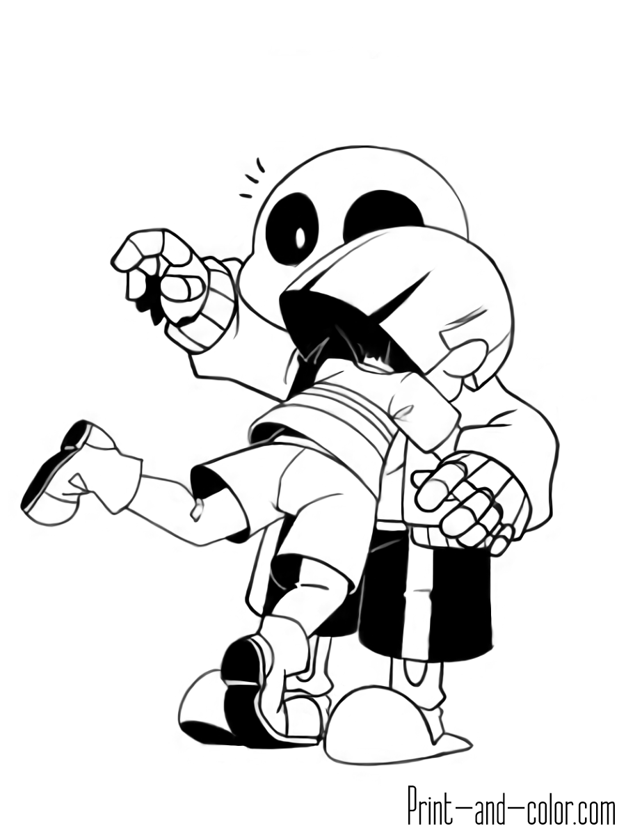 Undertale Coloring Pages Print And Color