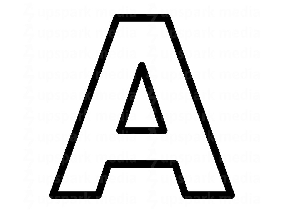 Uppercase Alphabet Letters Printable Classroom Decor PDF Etsy
