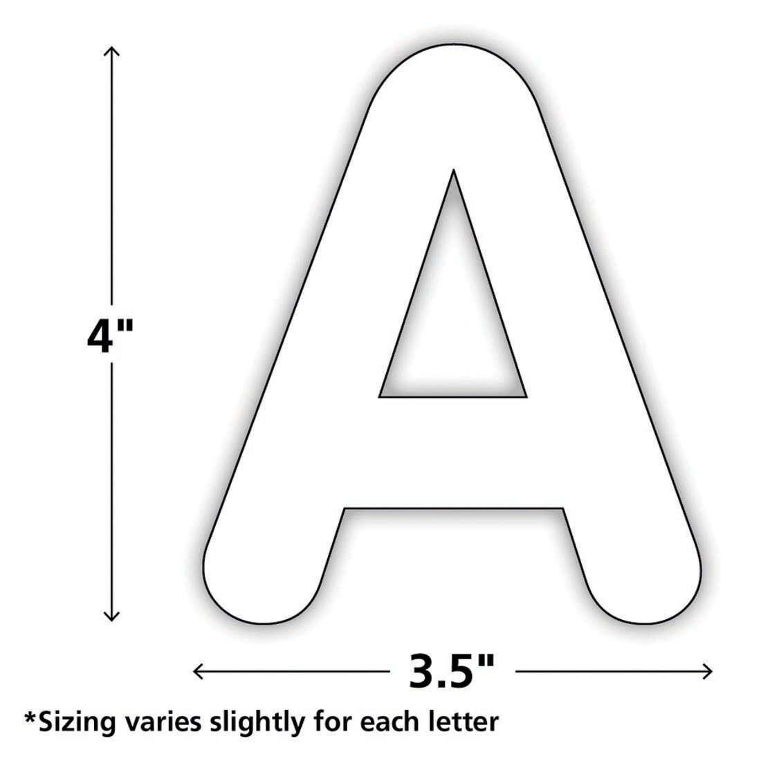 4 inch printable alphabet letters